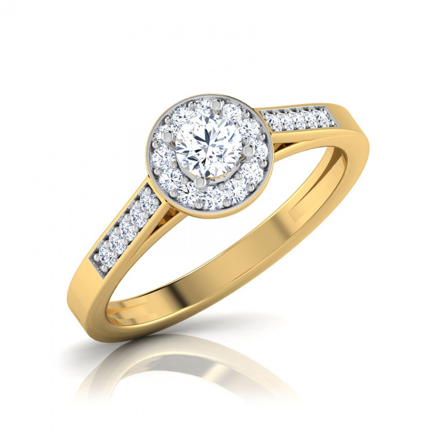 Foggy Skye Solitaire Diamond Ring
