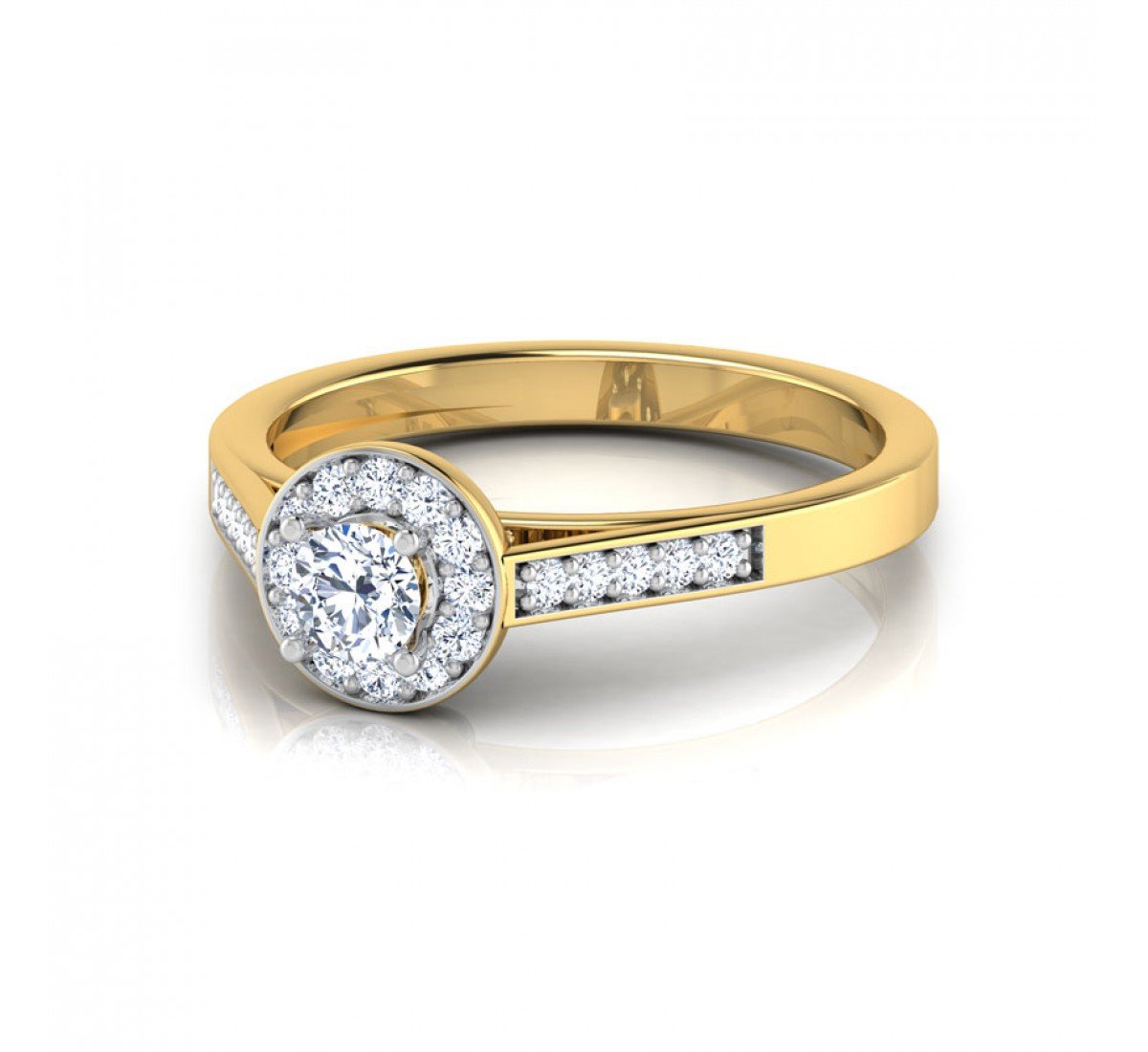 Foggy Skye Solitaire Diamond Ring