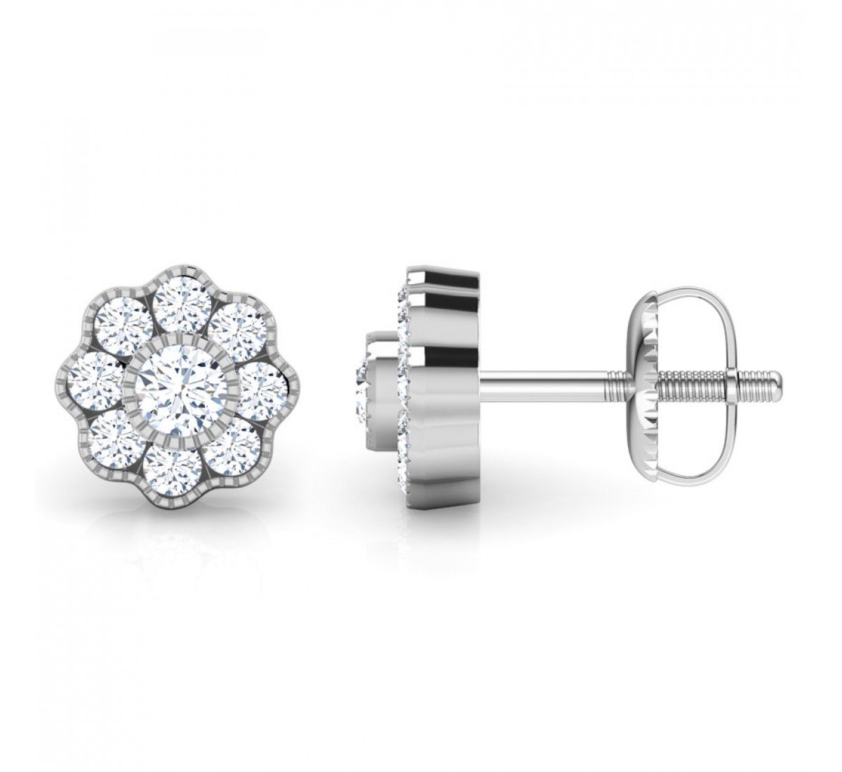 Ataraxy Diamond Earrings