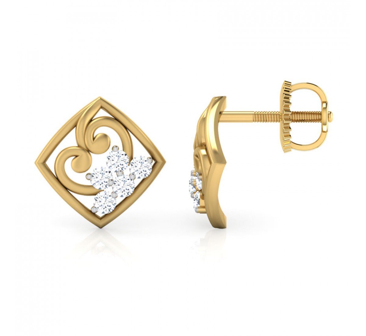 Endearing Daimond Earrings