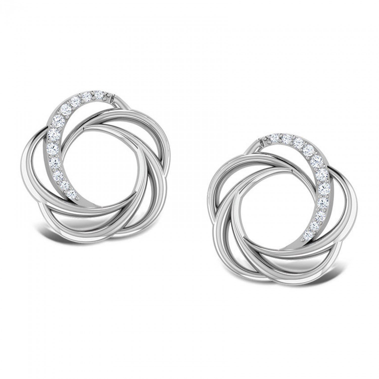 Whorl Daimond Earrings Whorl Daimond Earrings