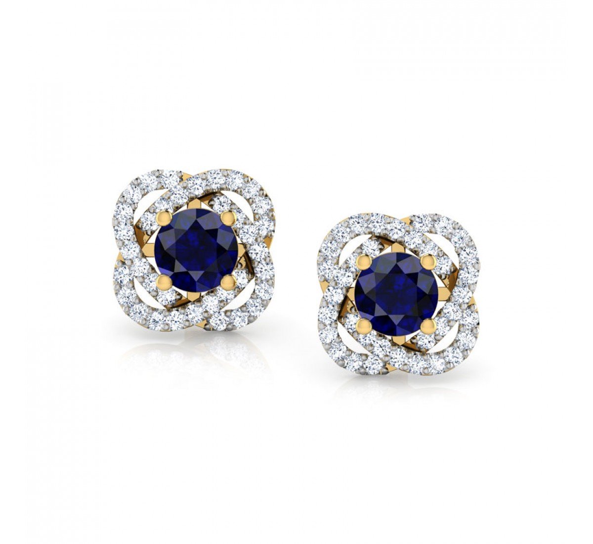 Nectarine Diamond Earrings