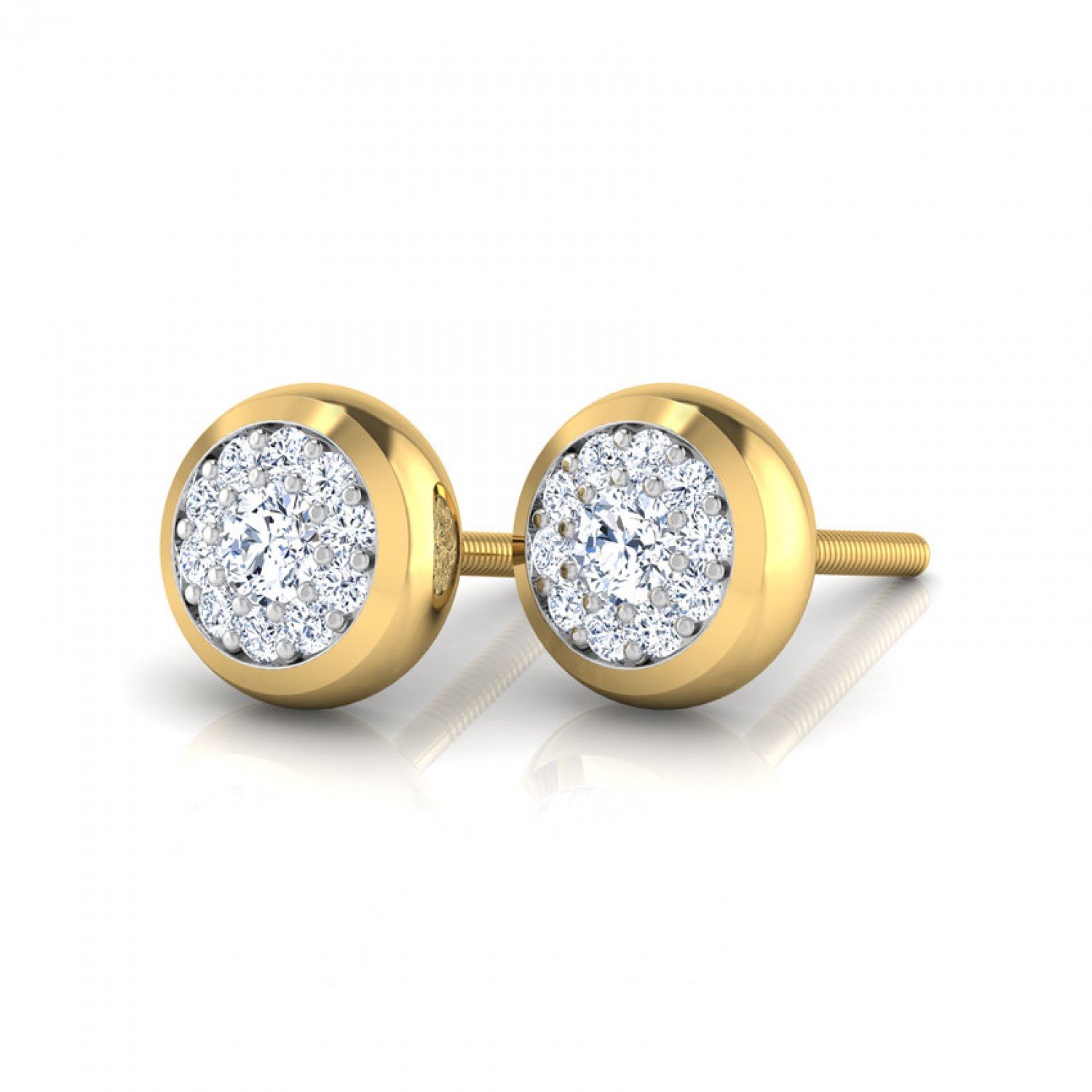 Fannie Solitude Diamond Earrings Fannie Solitude Diamond Earrings