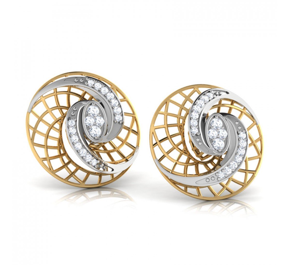 Transept Diamond Earrings