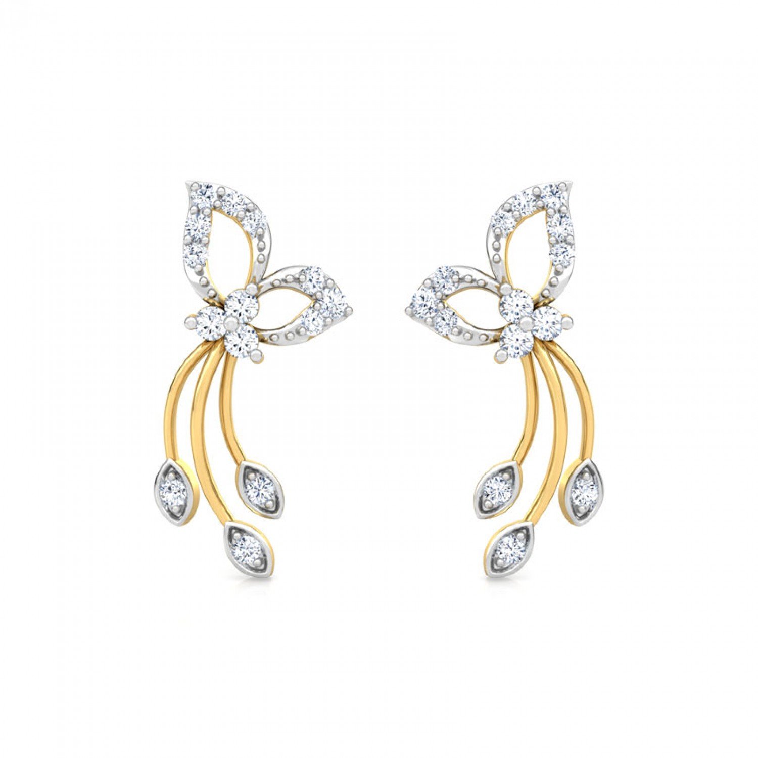 Agate Diamond Earrings Agate Diamond Earrings