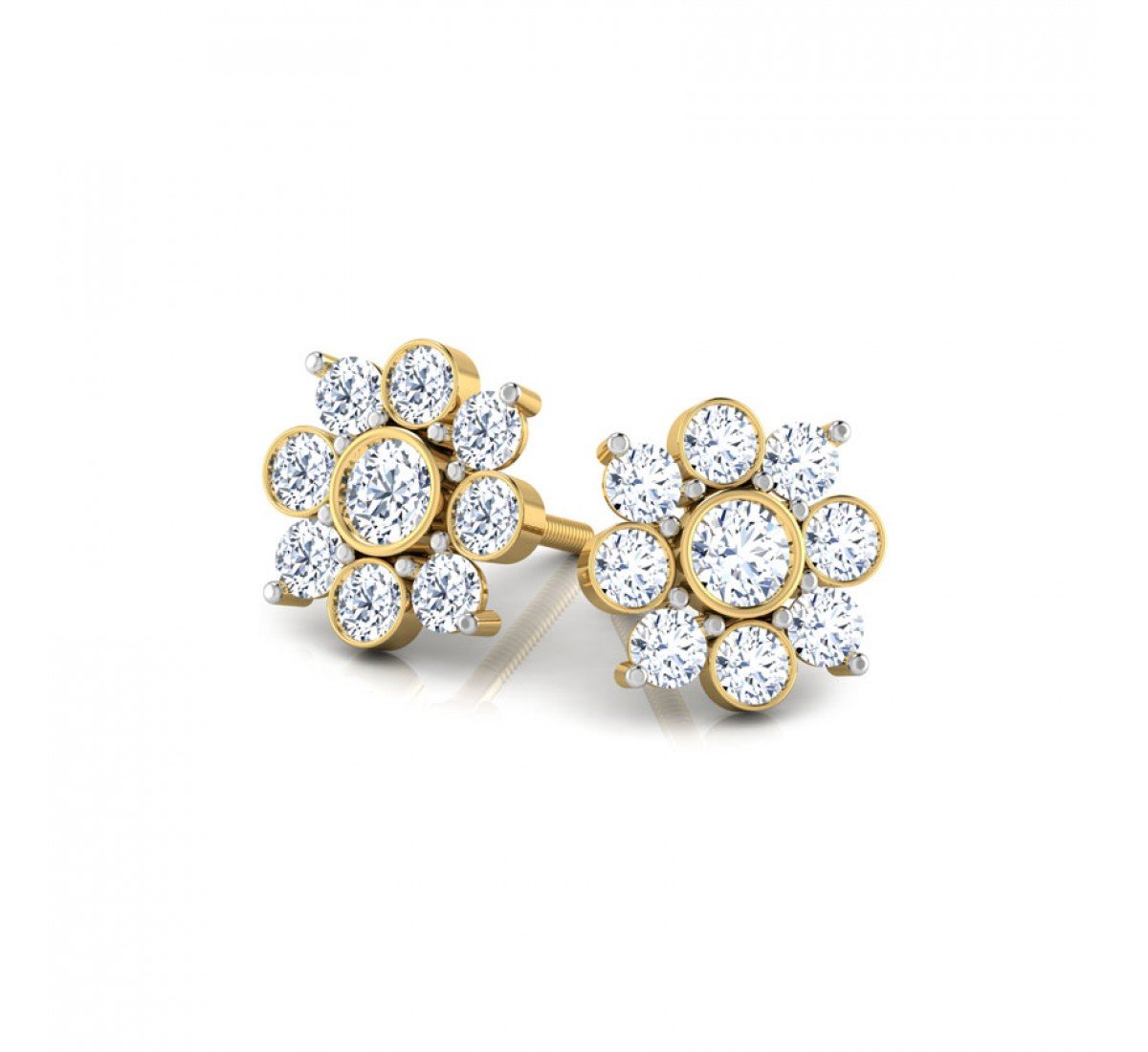 Echoing Daimond Earrings