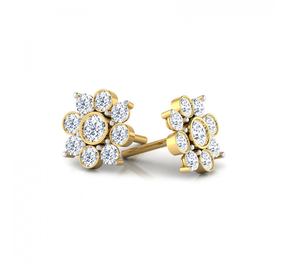 Echoing Daimond Earrings