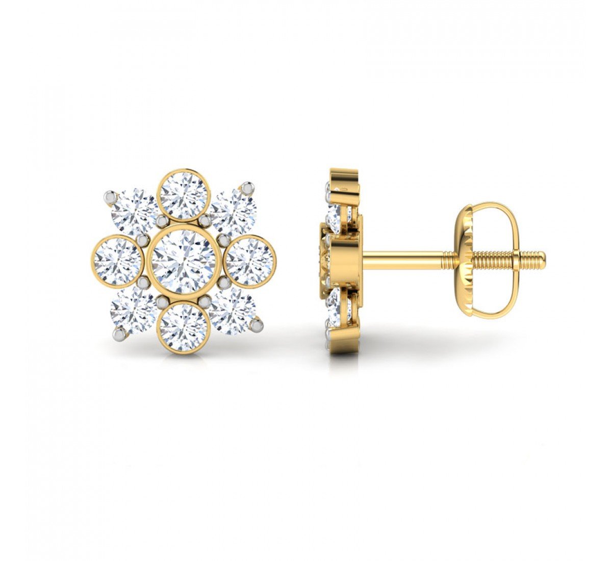 Echoing Daimond Earrings