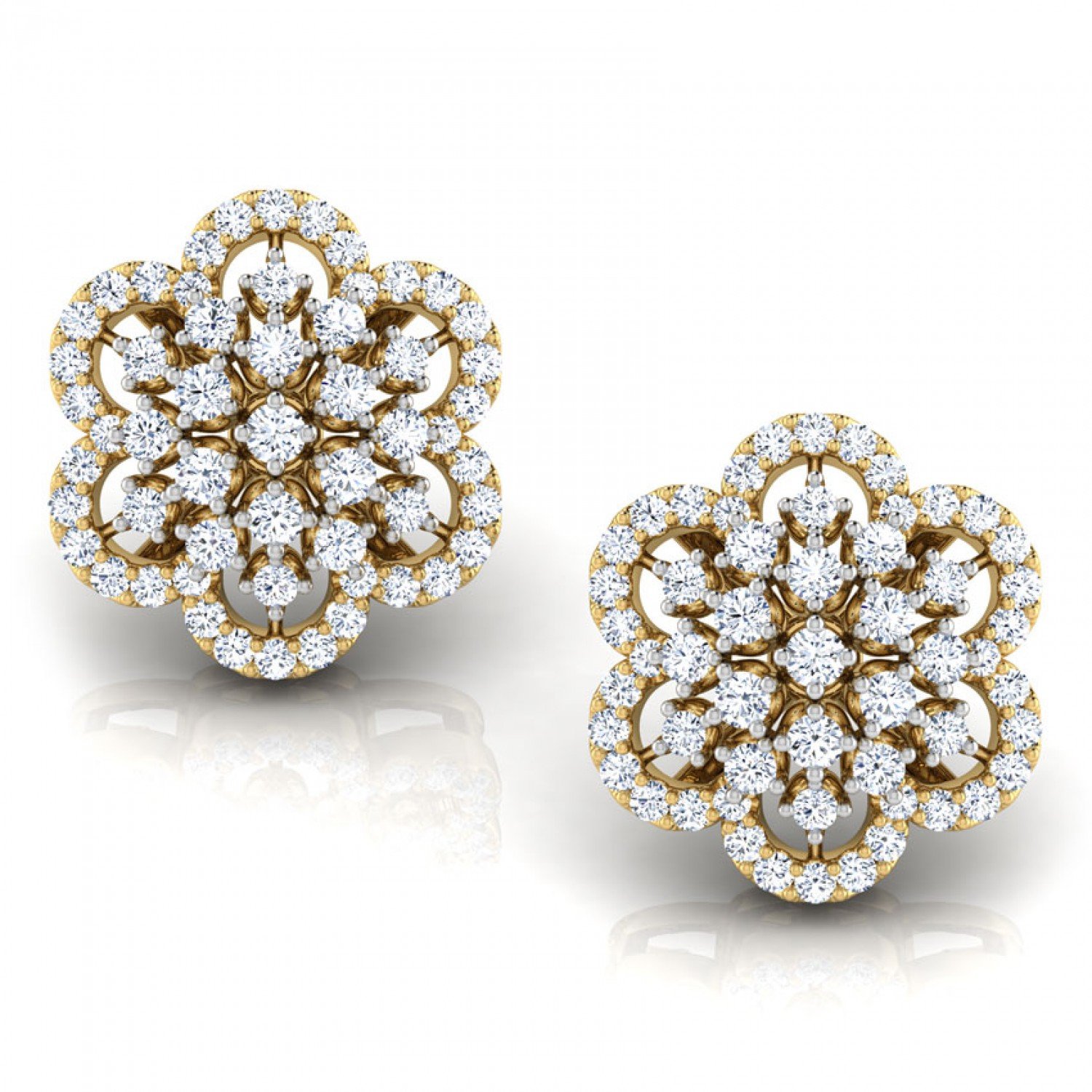 Reflective Daimond Earrings Reflective Daimond Earrings