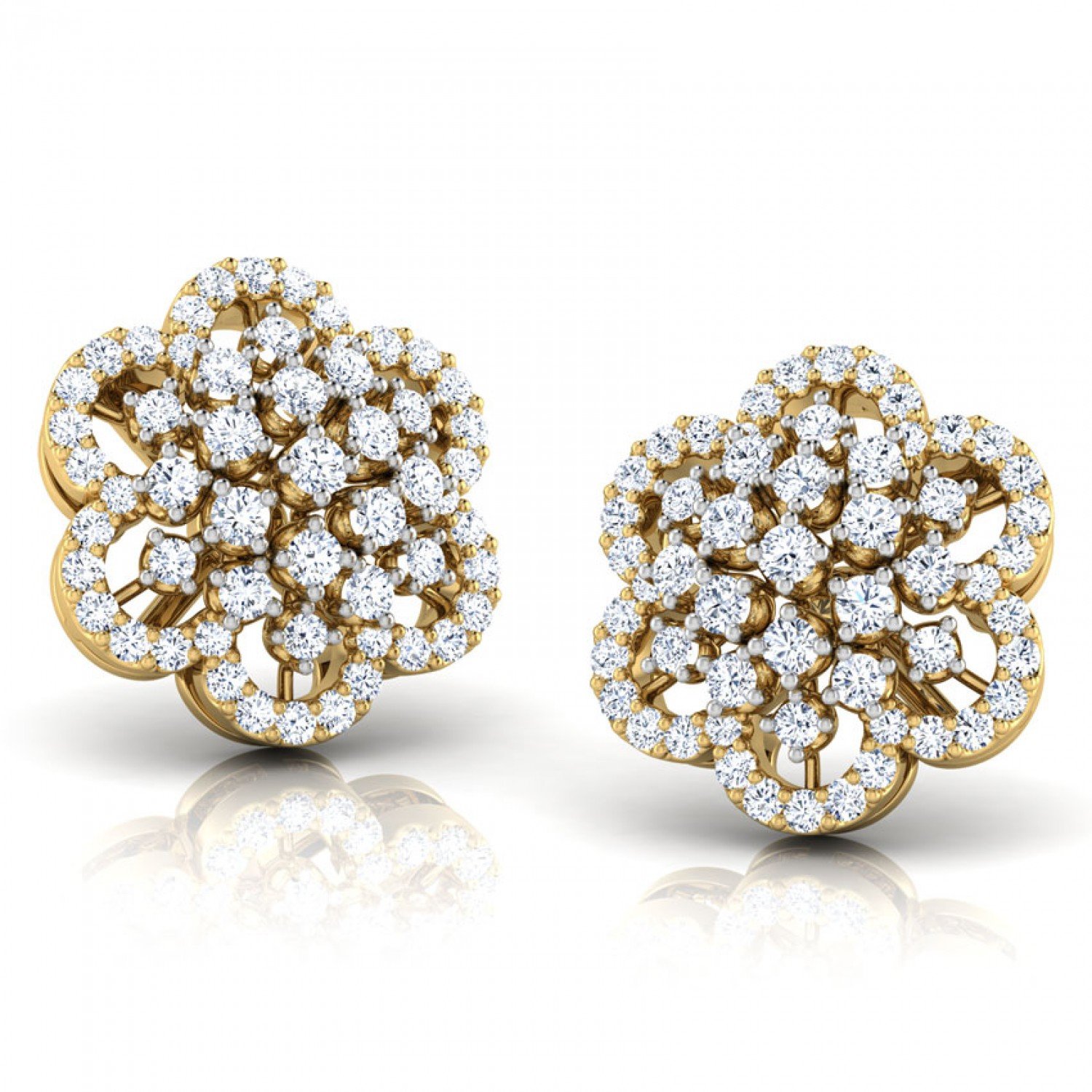 Reflective Daimond Earrings Reflective Daimond Earrings