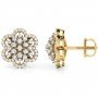 Reflective Daimond Earrings