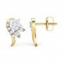 Amethystine Diamond Earrings