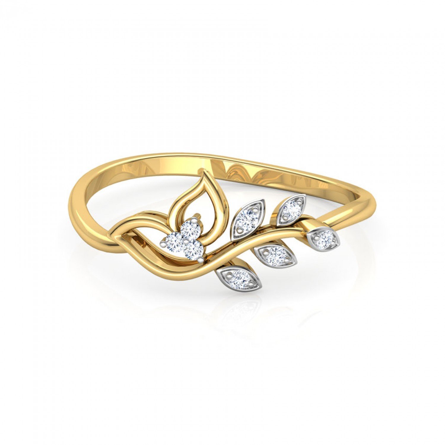 Classic Petalled Diamond Ring Classic Petalled Diamond Ring