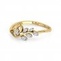 Classic Petalled Diamond Ring