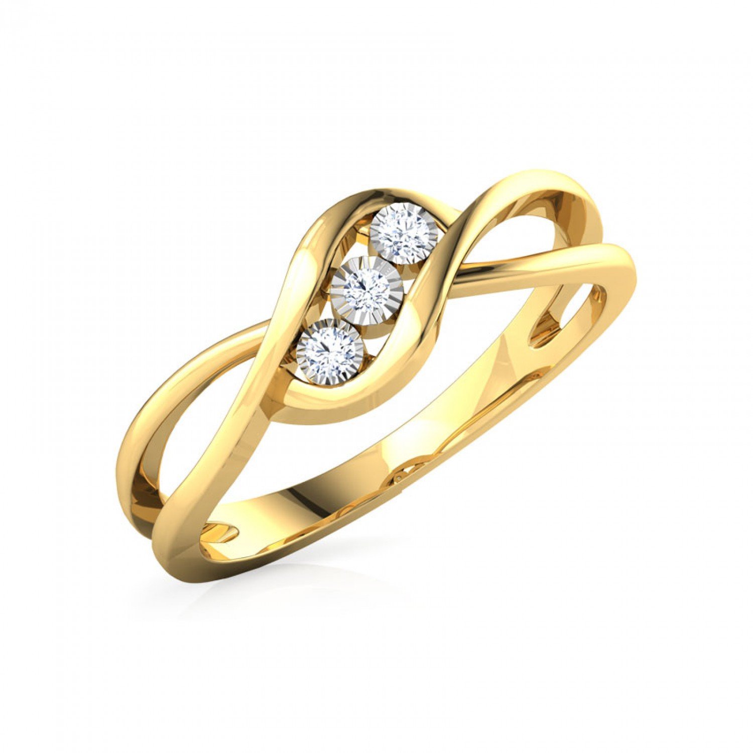 Trio Kiki Diamond Ring Trio Kiki Diamond Ring