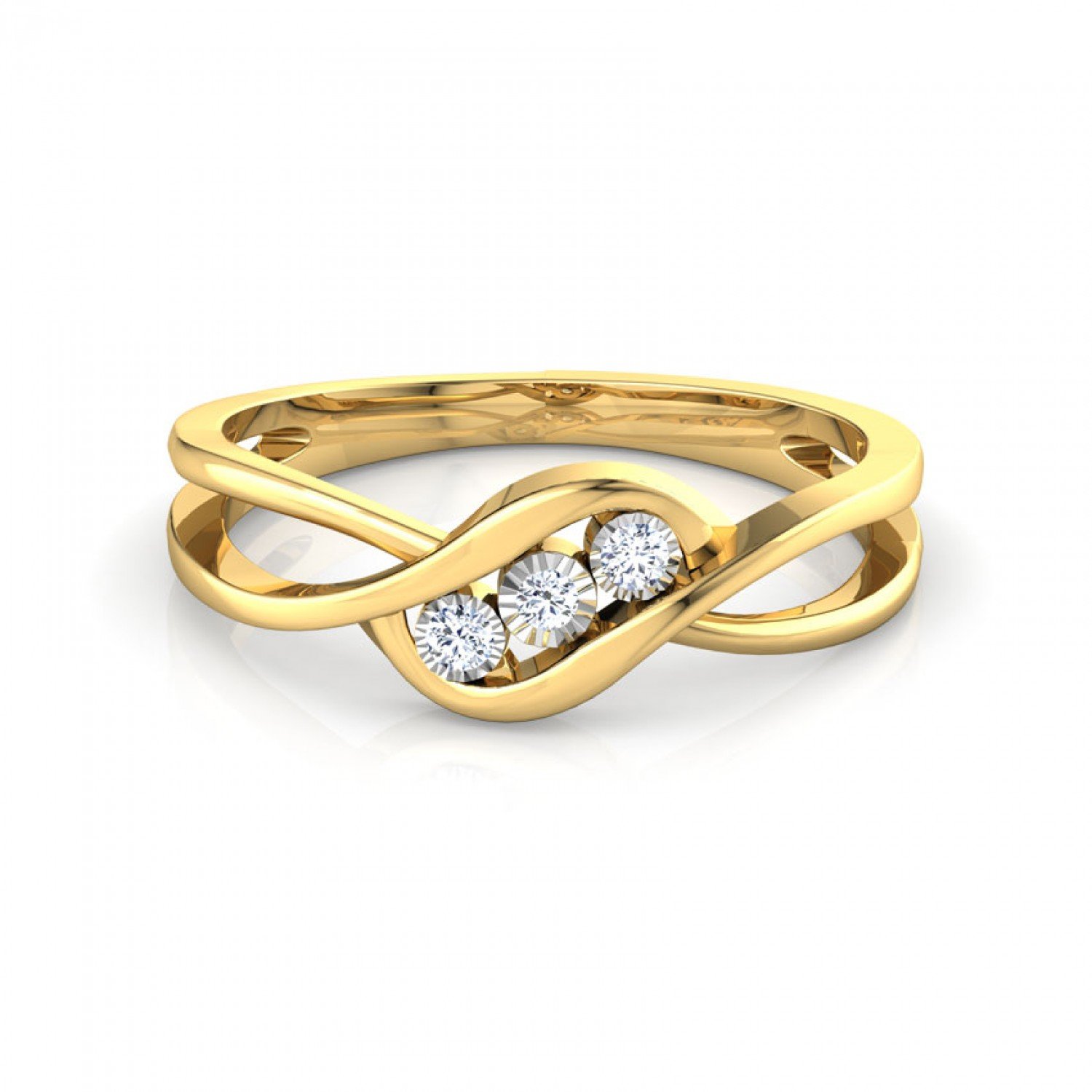 Trio Kiki Diamond Ring Trio Kiki Diamond Ring