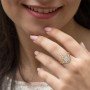 Trickel Shining Diamond Ring