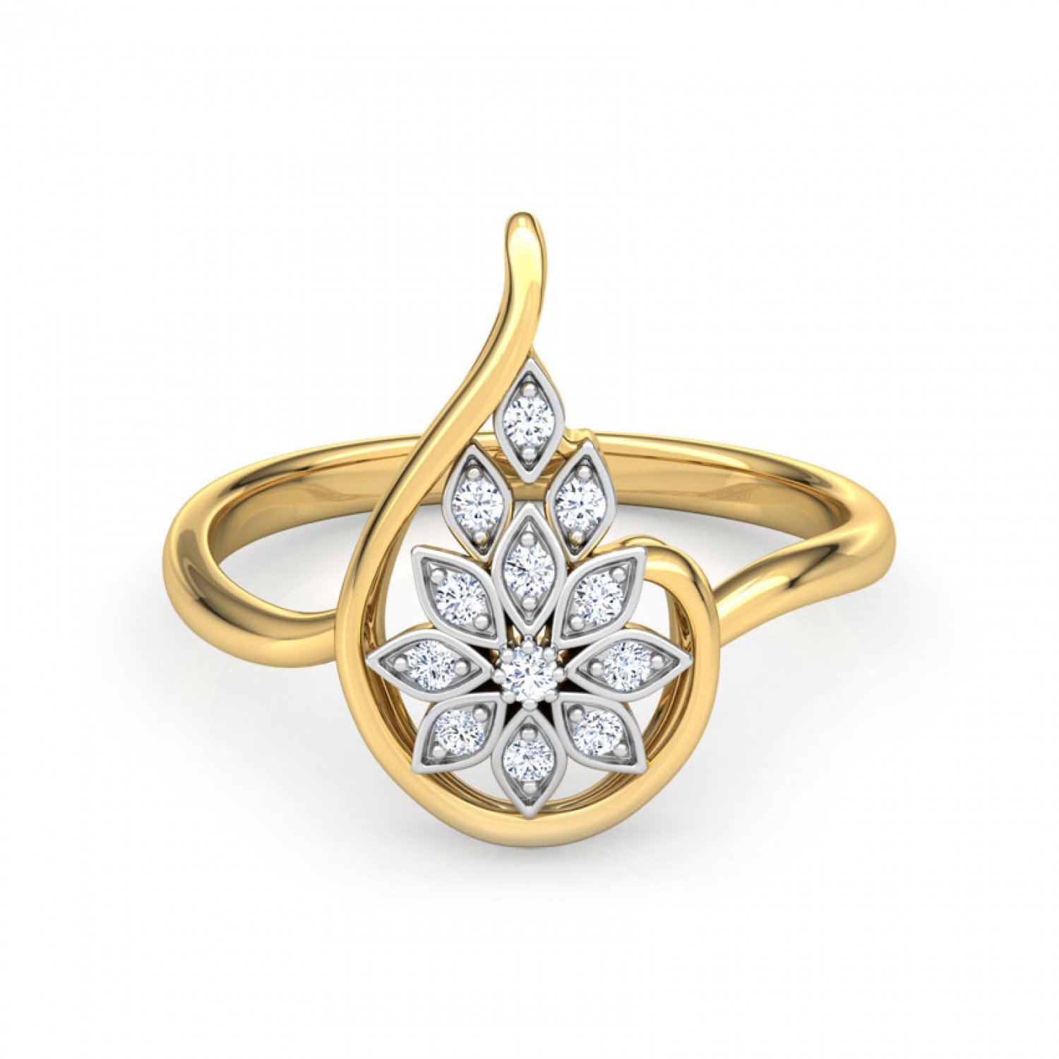 Trickel Shining Diamond Ring Trickel Shining Diamond Ring