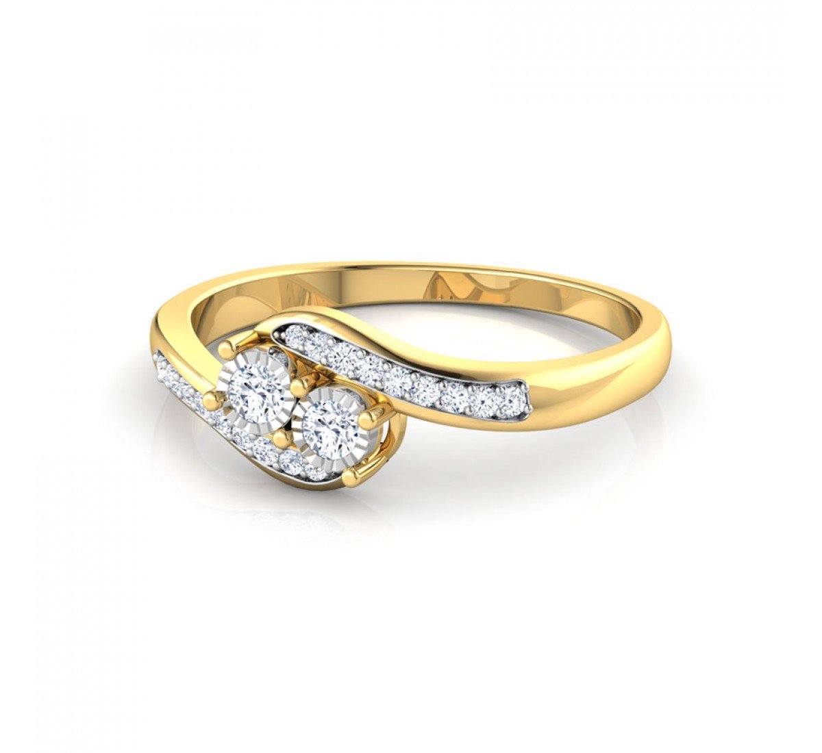 Lily Embrace Diamond Ring