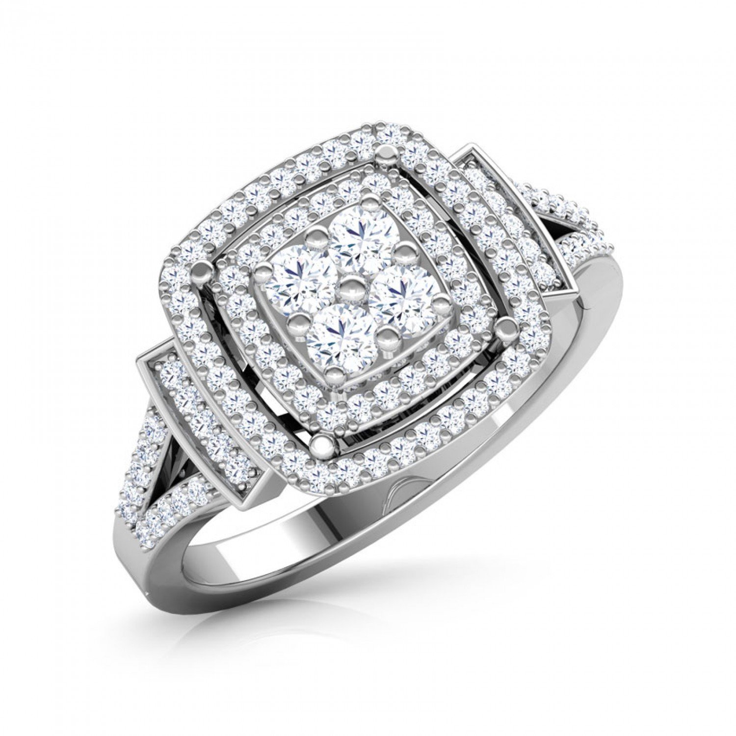 Kirati Twine Deviant Diamond Ring