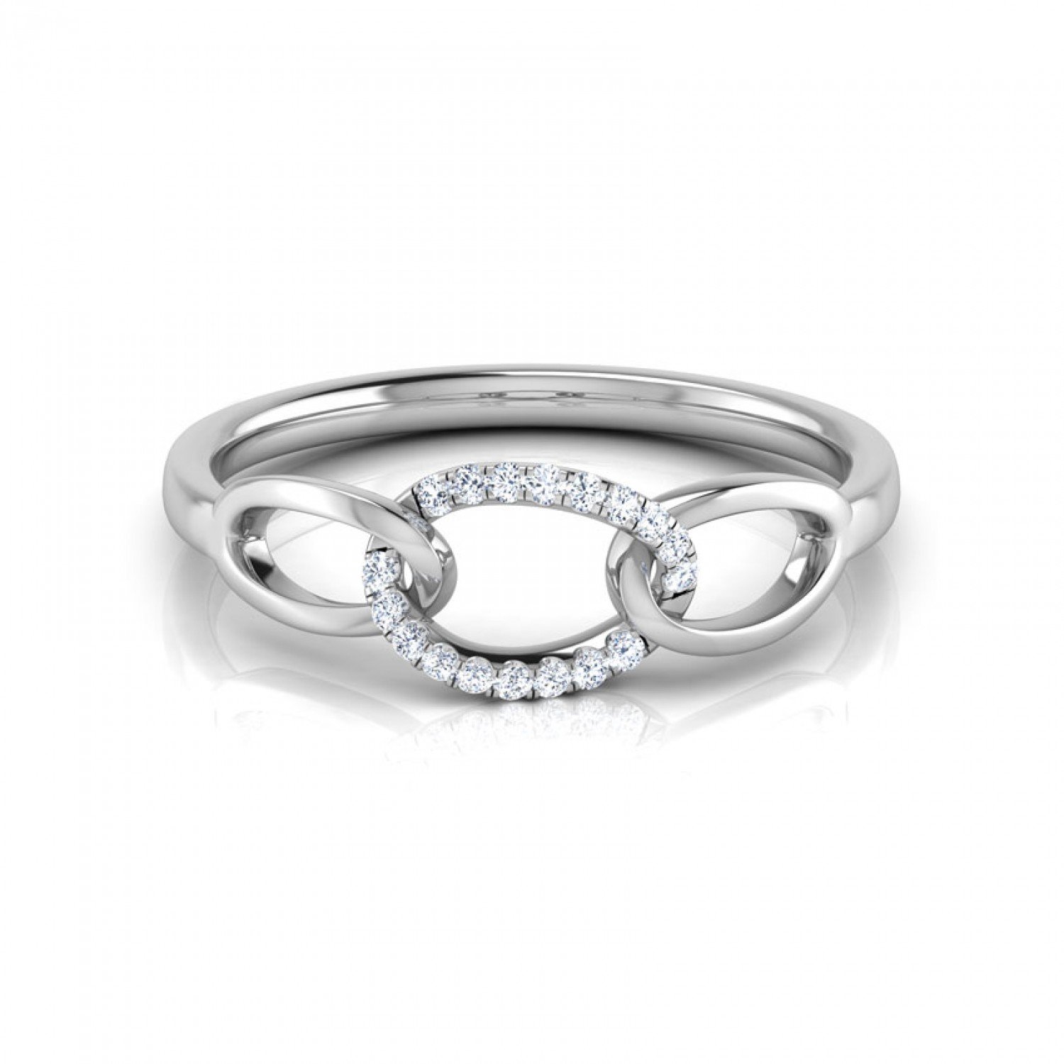 Sherose Linked Diamond Ring Sherose Linked Diamond Ring