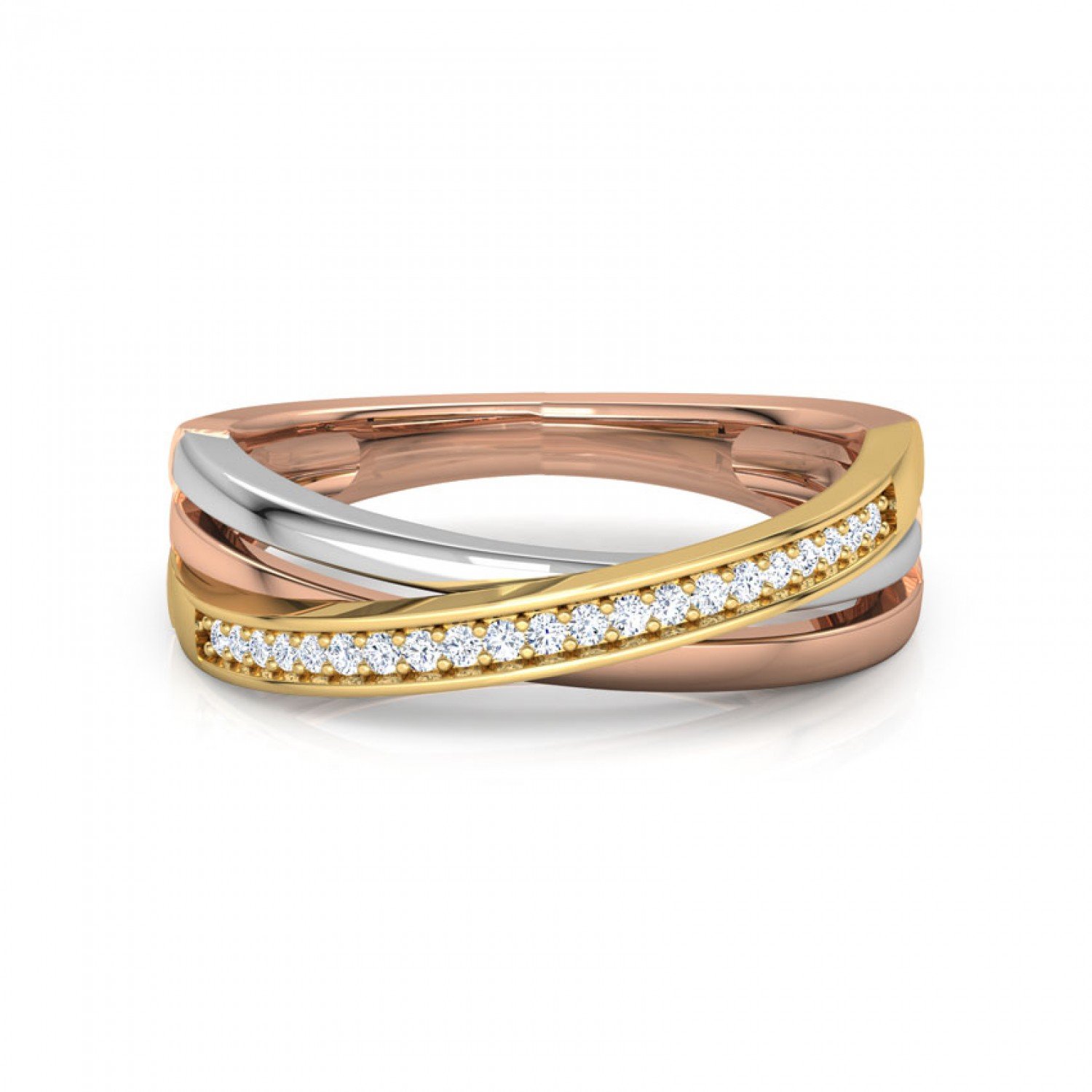 Arcanum Tri Stripe Diamond Ring Arcanum Tri Stripe Diamond Ring