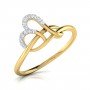 Crest Row Diamond Ring
