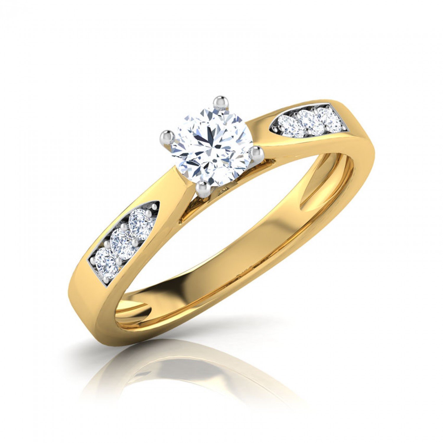 Adelisa Farida Solitaire Diamond Ring Adelisa Farida Solitaire Diamond Ring