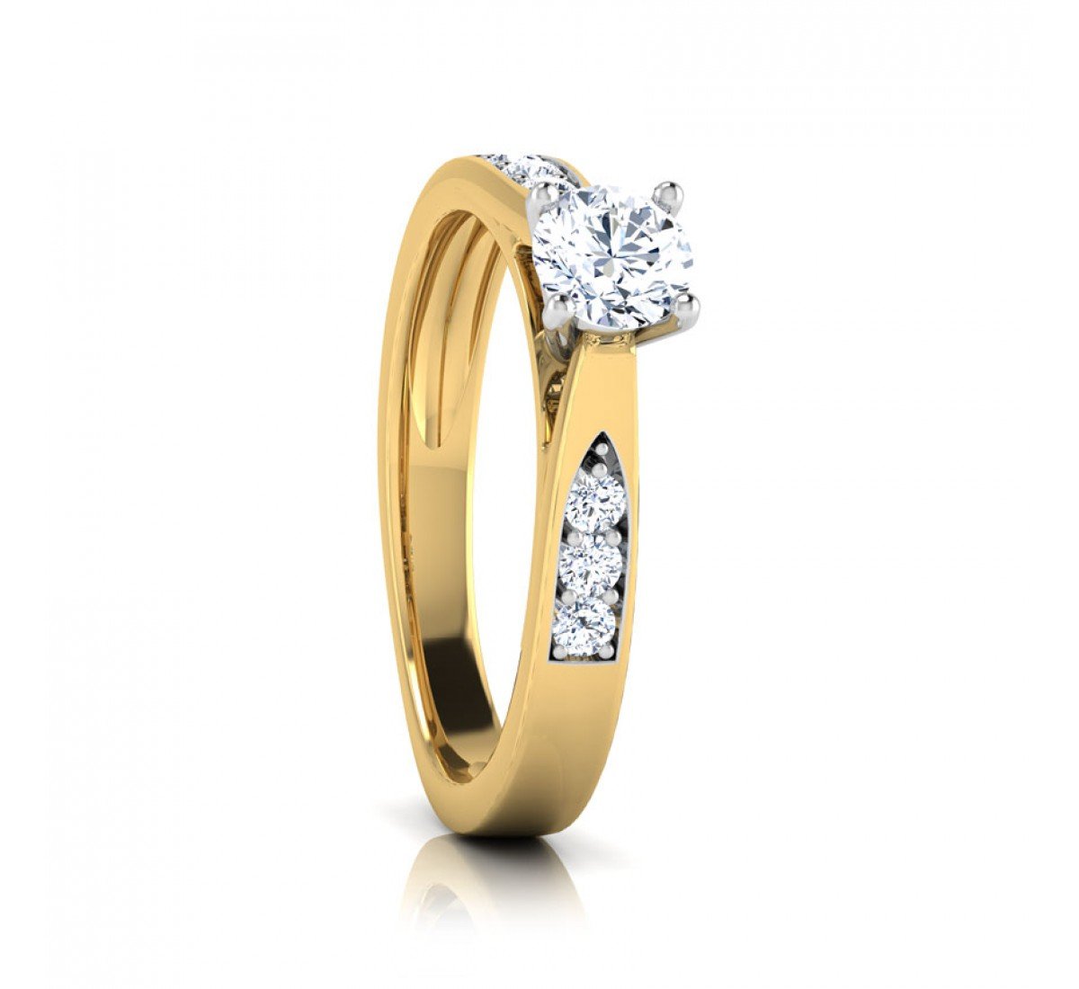 Adelisa Farida Solitaire Diamond Ring