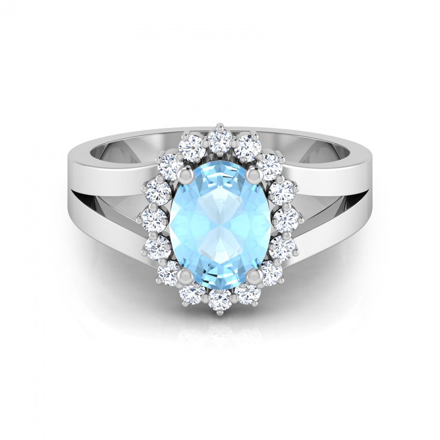 Alampata Topaz Diamond Ring Alampata Topaz Diamond Ring