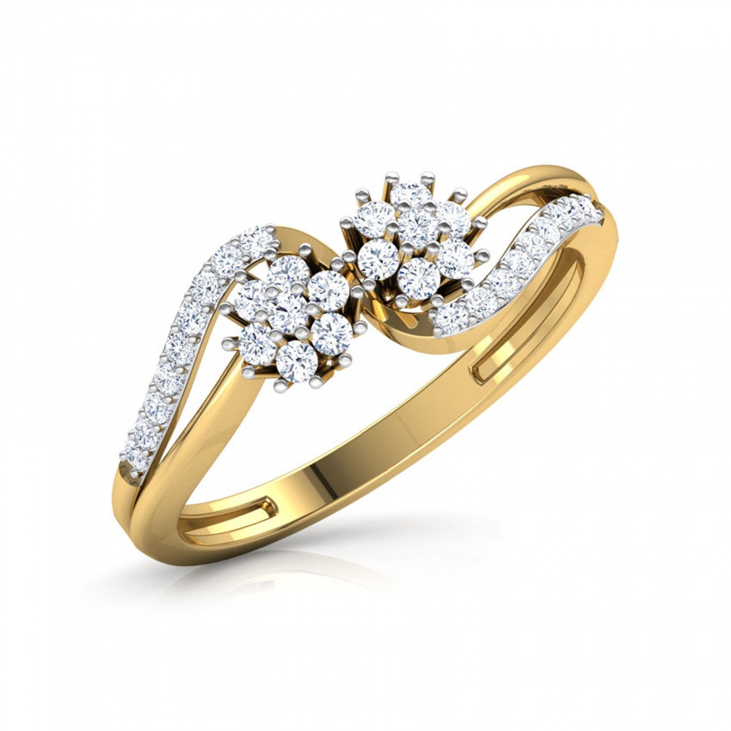 Twilight Linear Diamond Ring Twilight Linear Diamond Ring