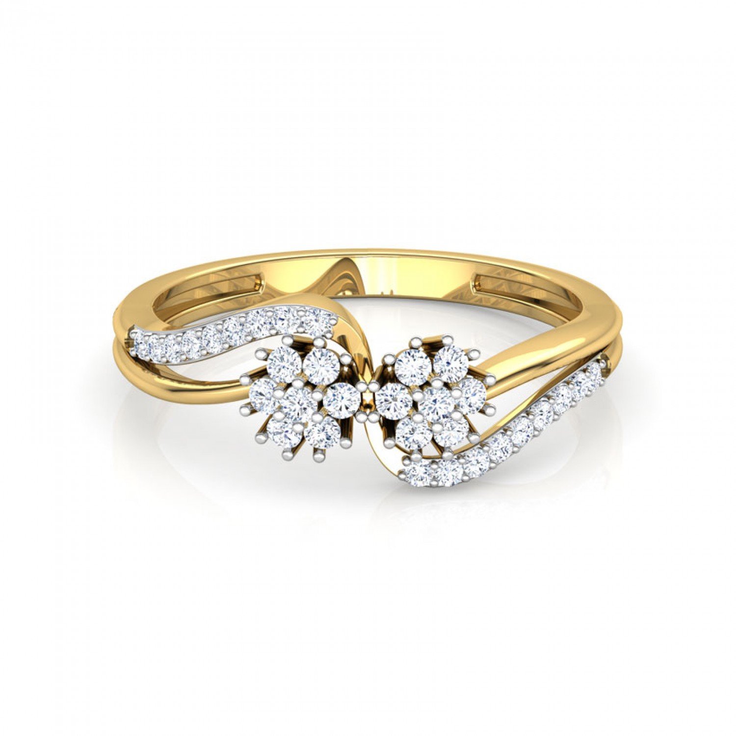 Twilight Linear Diamond Ring Twilight Linear Diamond Ring