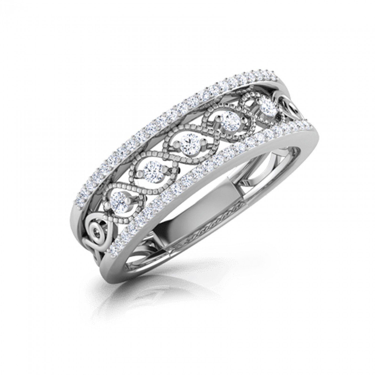 Blazing Helix Diamond Ring Blazing Helix Diamond Ring