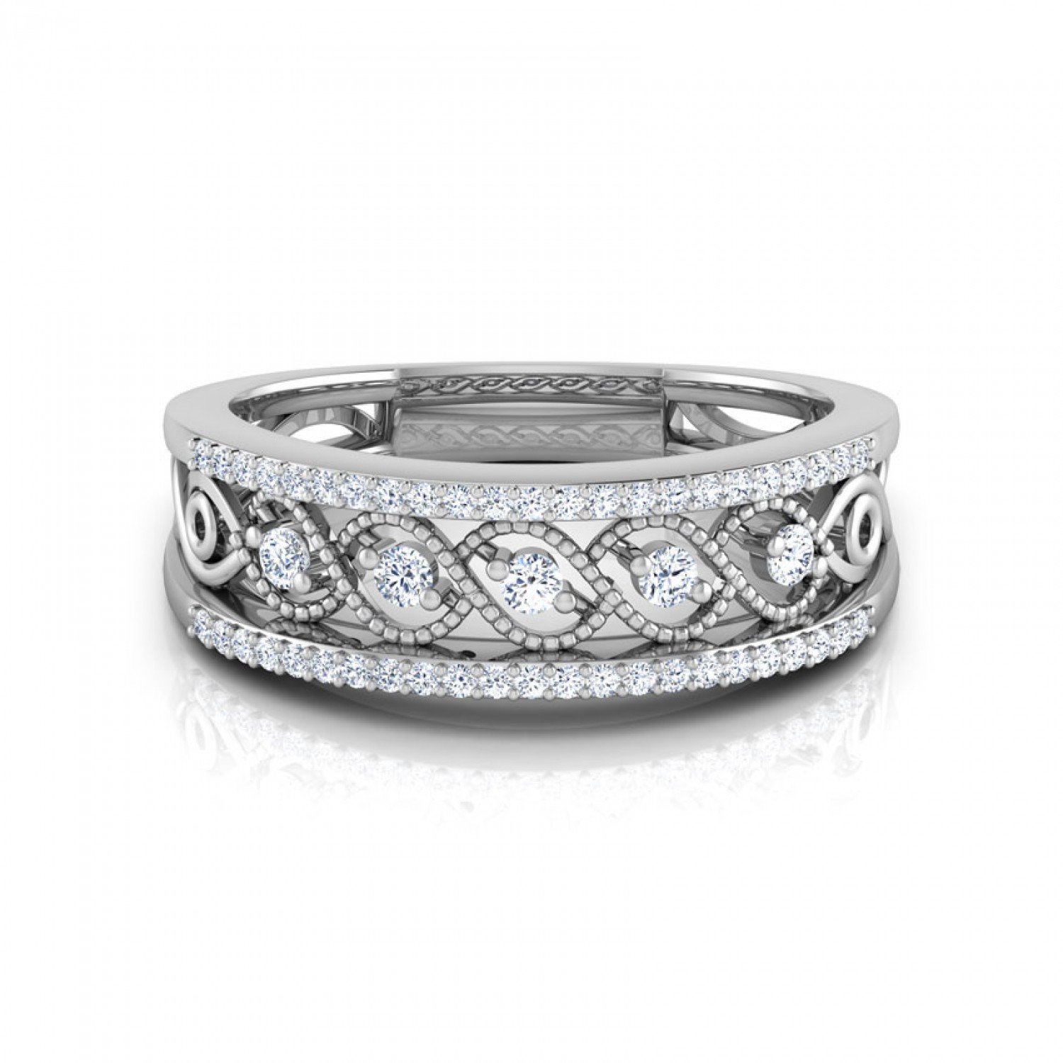 Blazing Helix Diamond Ring Blazing Helix Diamond Ring