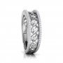 Blazing Helix Diamond Ring