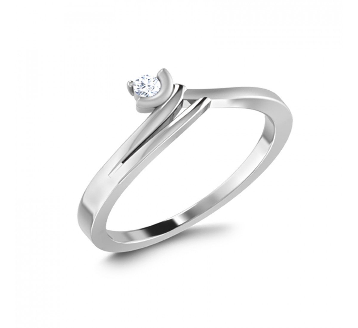Flame Erin Diamond Ring