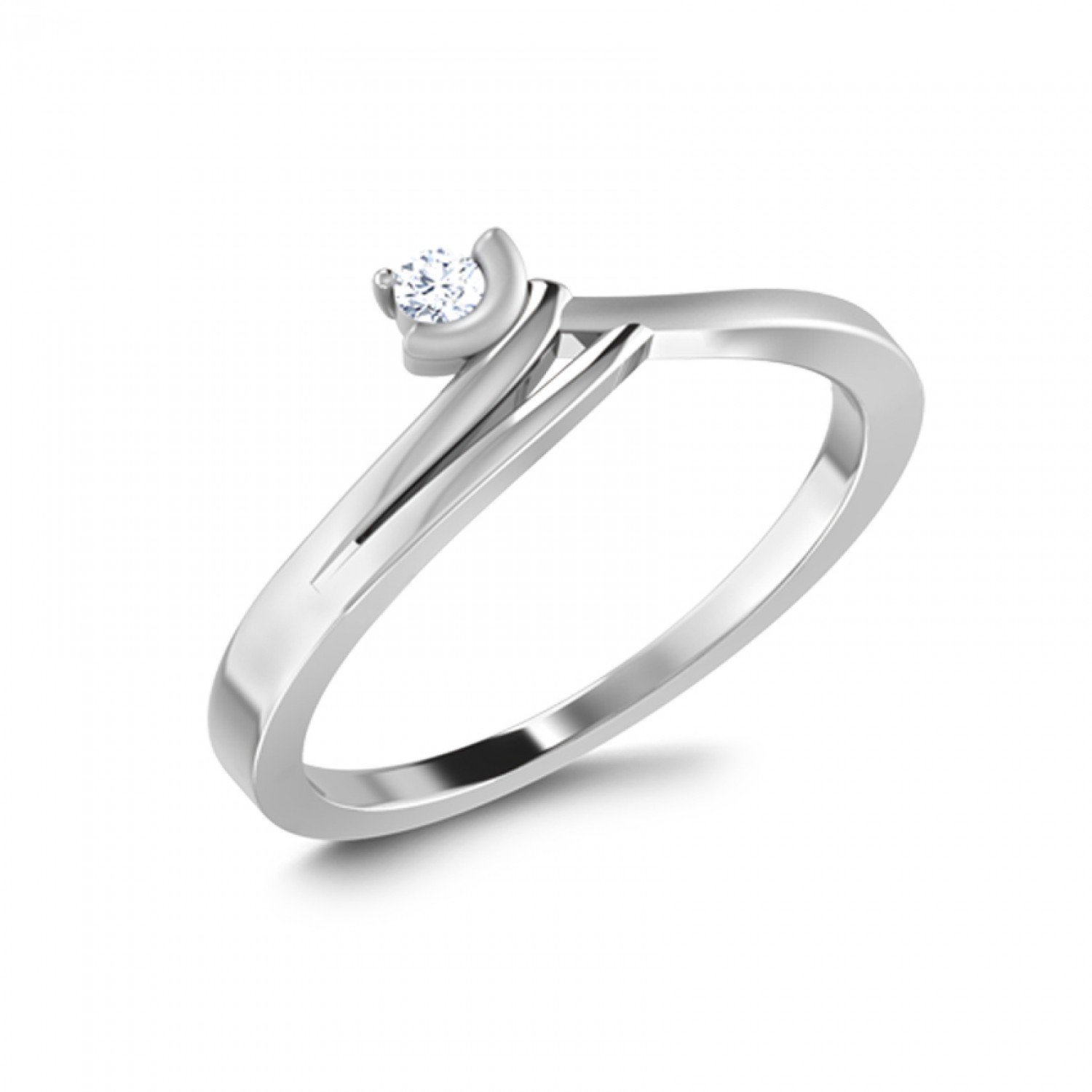 Flame Erin Diamond Ring