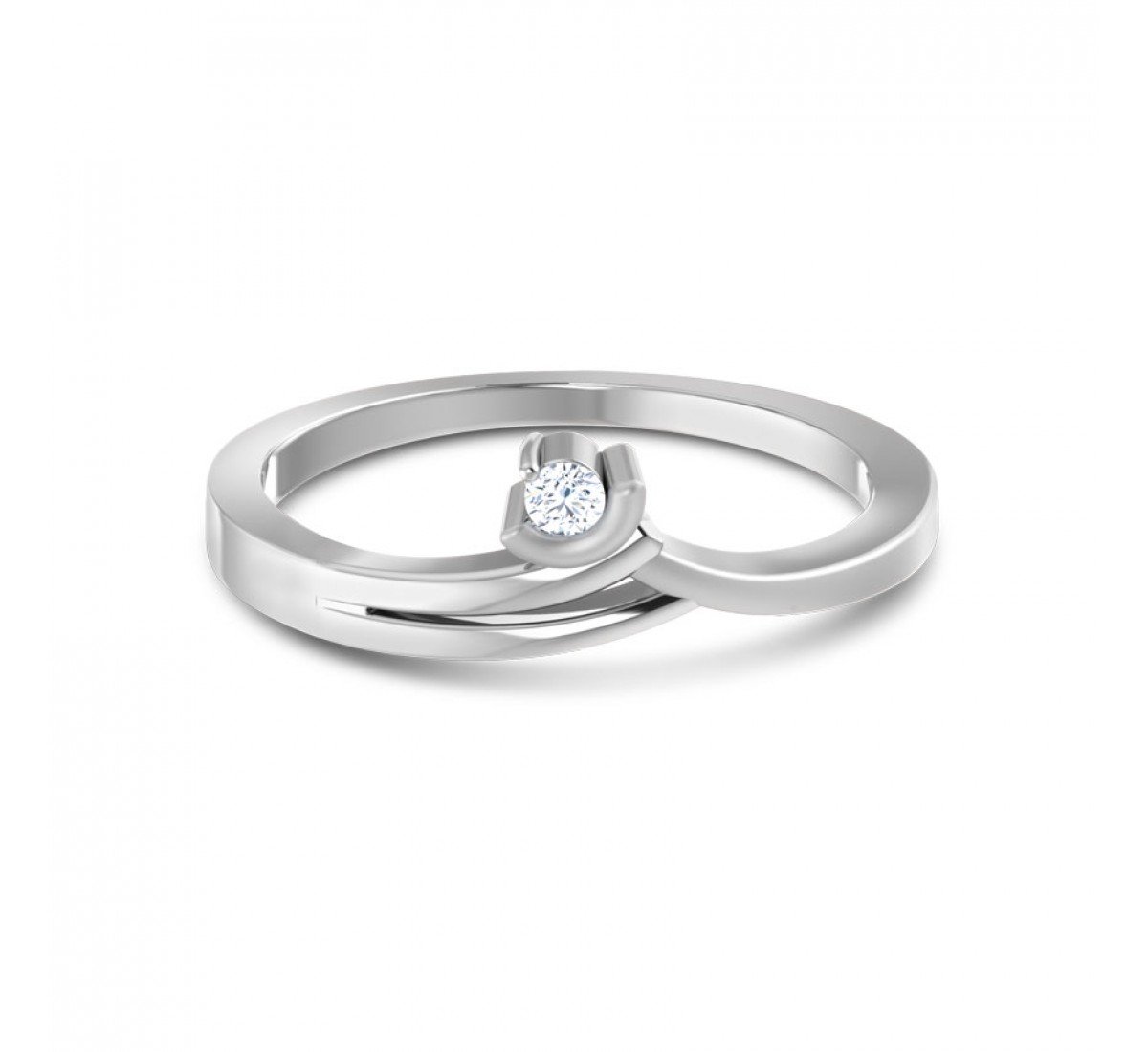 Flame Erin Diamond Ring