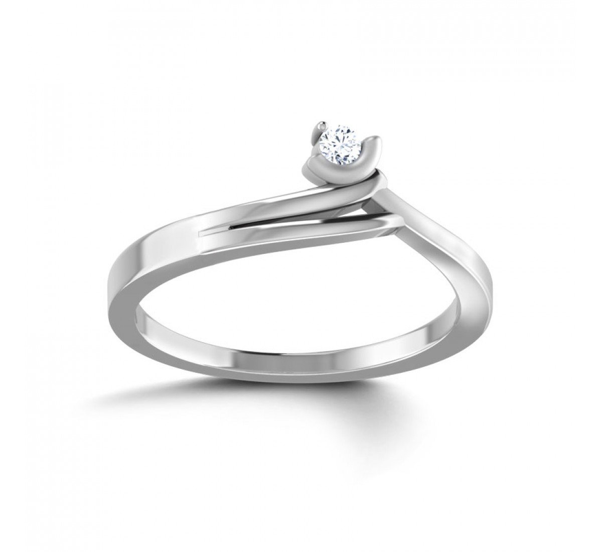Flame Erin Diamond Ring