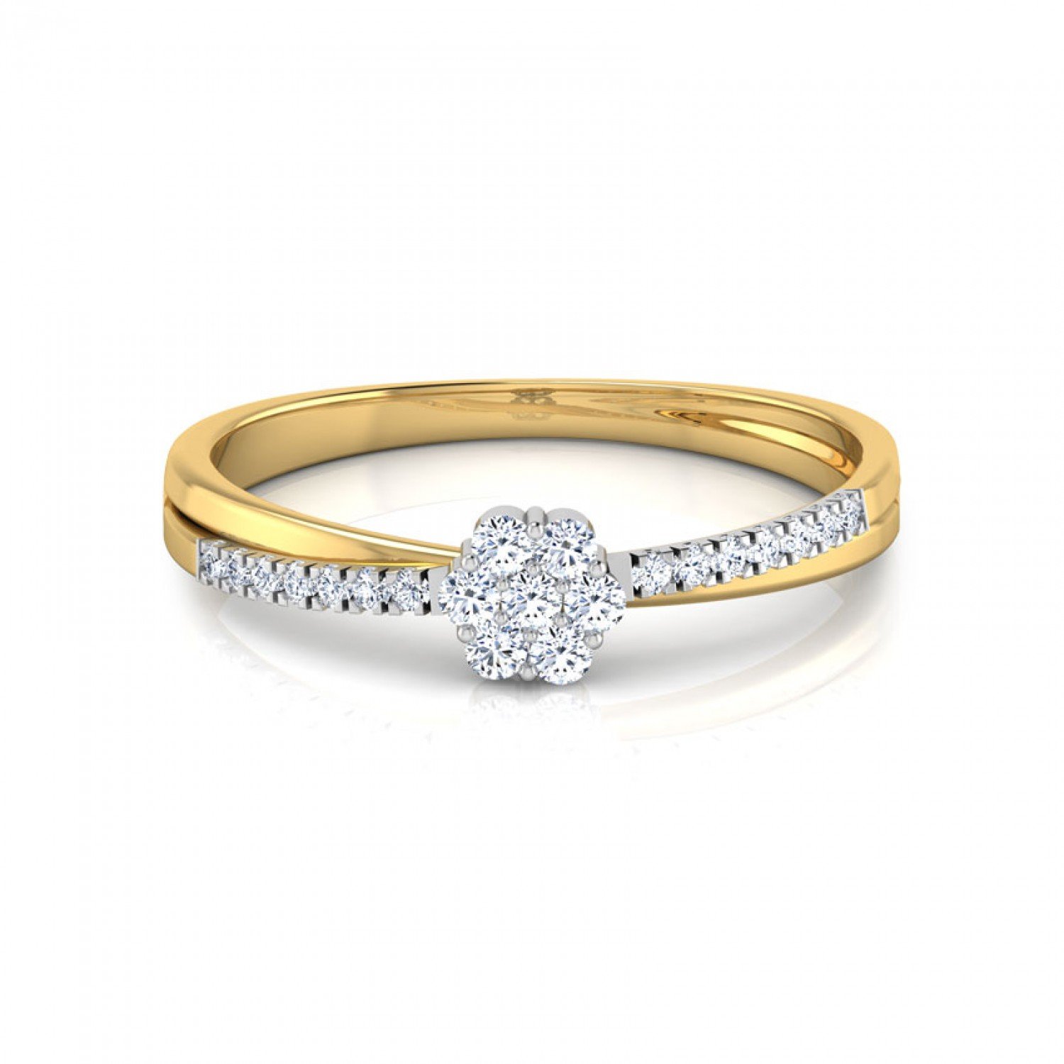 Haze Lustrous Elegance Diamond Ring