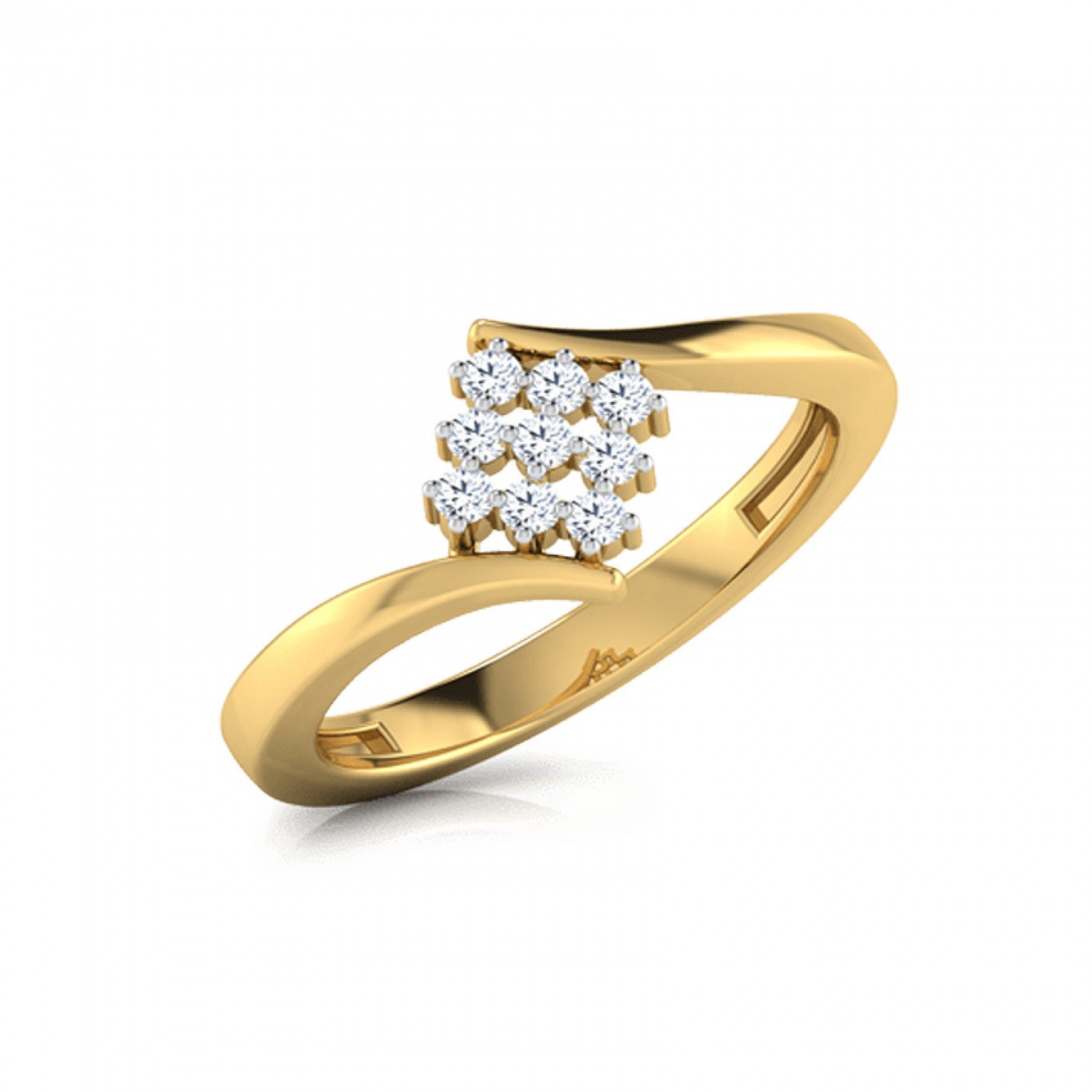 Zaria Swirl Diamond Ring Zaria Swirl Diamond Ring