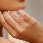 Shanice Darmah Gold Ring