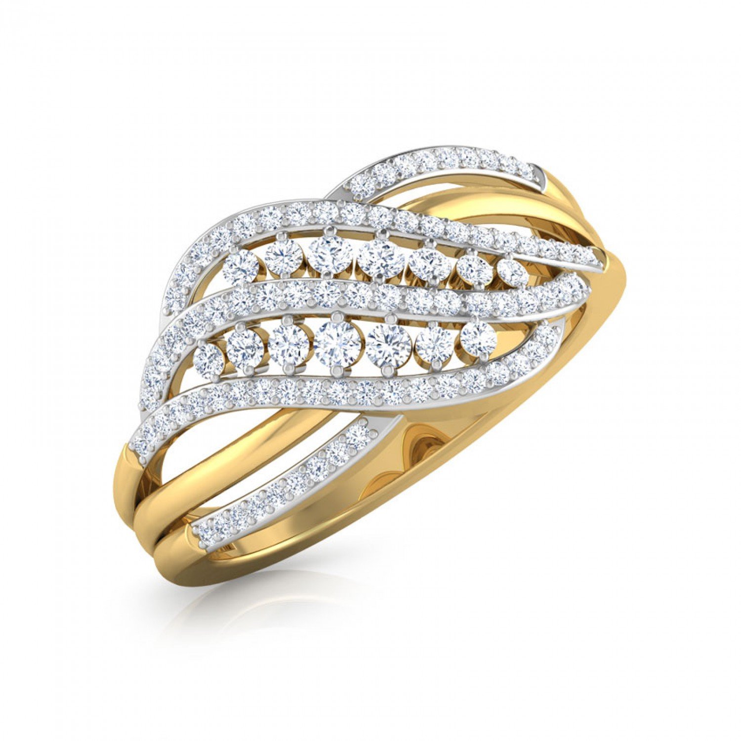 Classic Crossover Diamond Ring Classic Crossover Diamond Ring