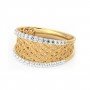 Amber Flock Diamond Ring