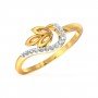 Cabriole Swerve Diamond Ring