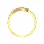 Cabriole Swerve Diamond Ring
