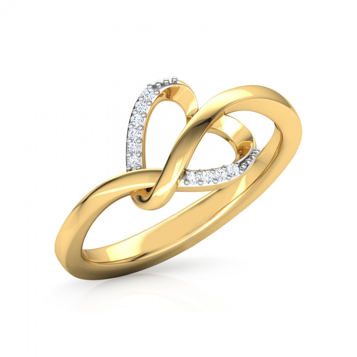 Miracle Loop Plate Diamond Ring Miracle Loop Plate Diamond Ring