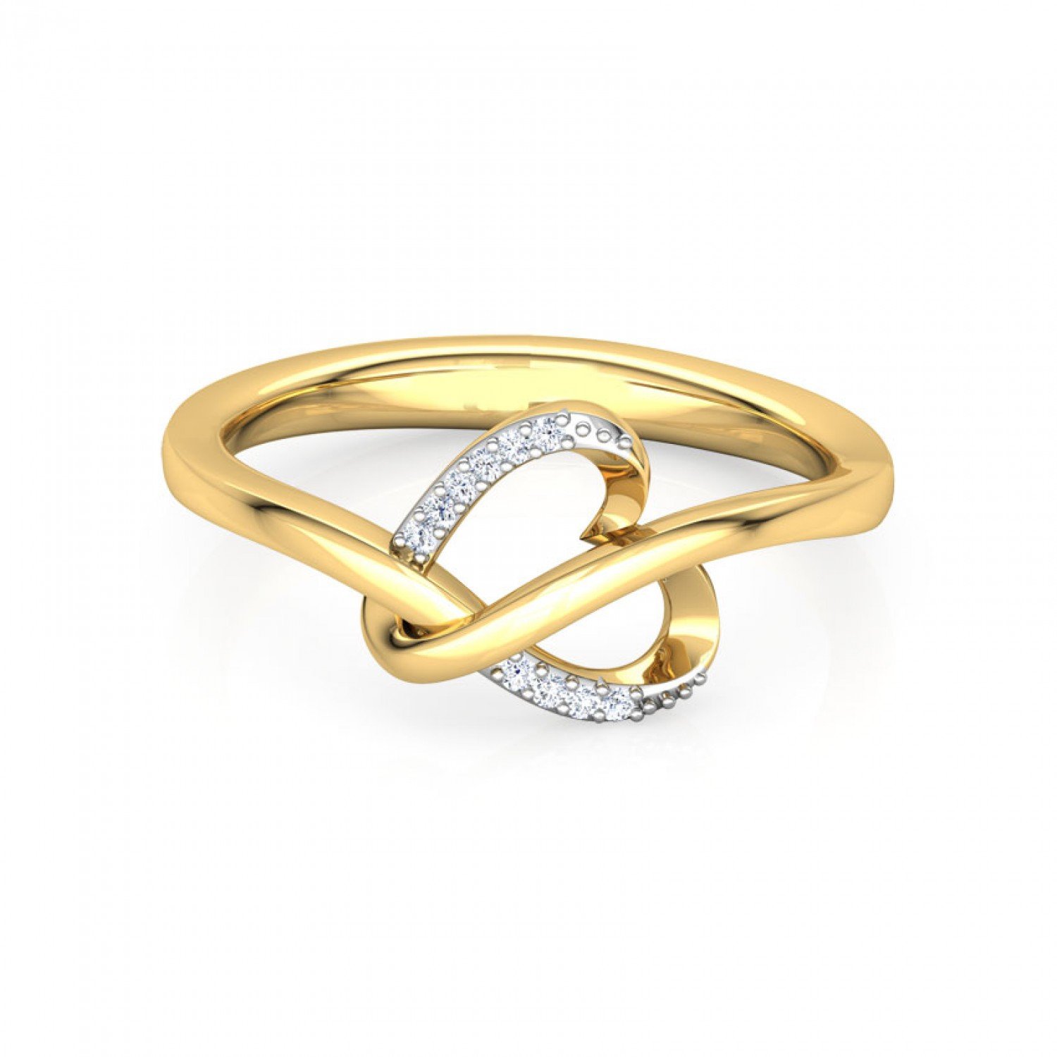 Miracle Loop Plate Diamond Ring Miracle Loop Plate Diamond Ring