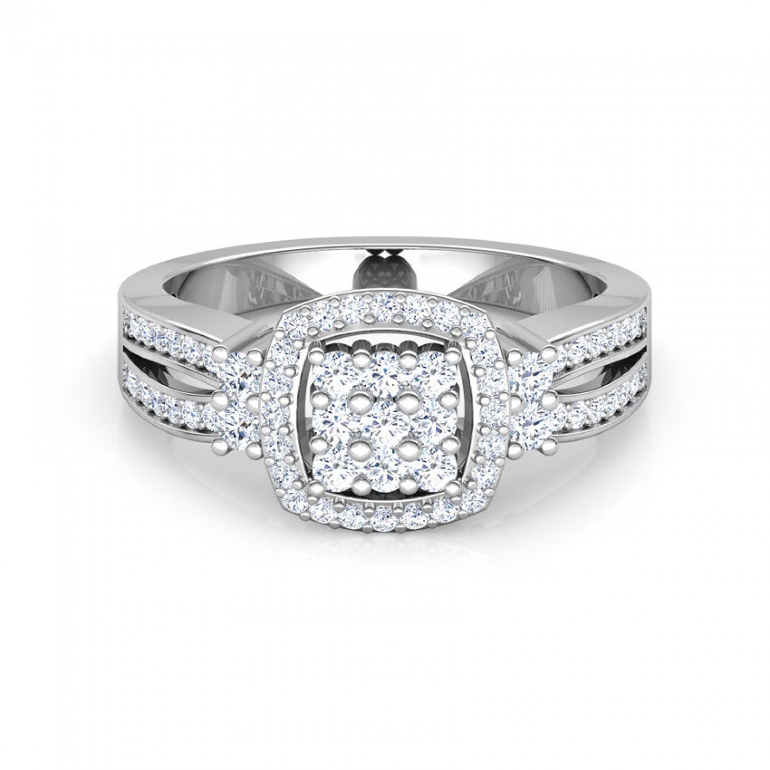 Galaxial Petals Diamond Ring