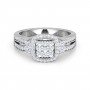 Galaxial Petals Diamond Ring